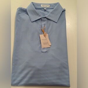 Peter Millar Joyner Performance Jersey Polo Large New